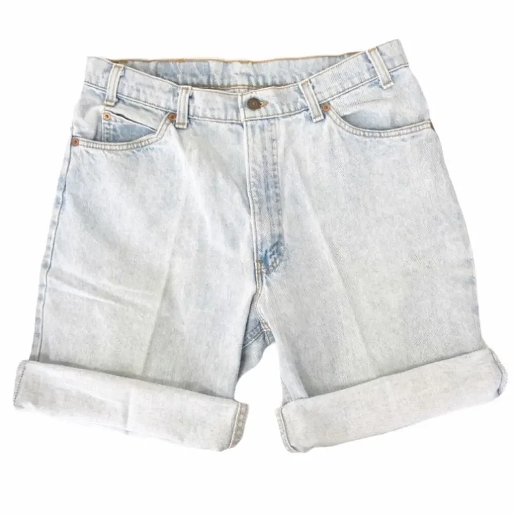 Vintage Levi’s 560 High Waisted Jean Shorts